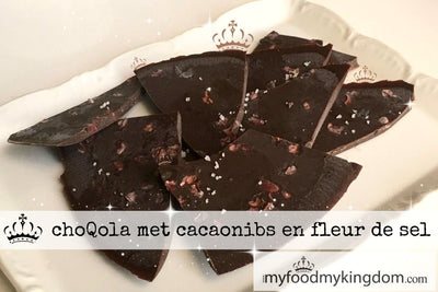 ChoQola met cacaonibs en fleur de sel