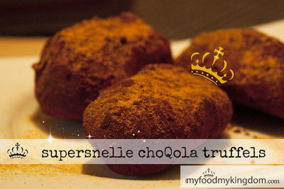 Supersnelle choQola truffels